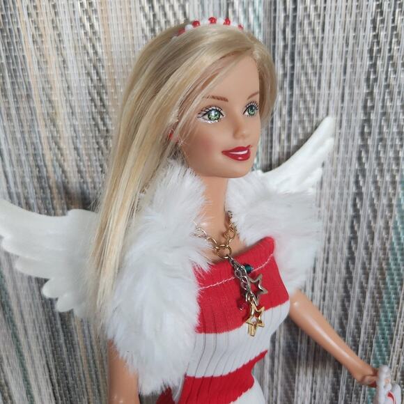 Custom vintage barbie styled as Peppermint Candy Angel - Picture 7 of 9